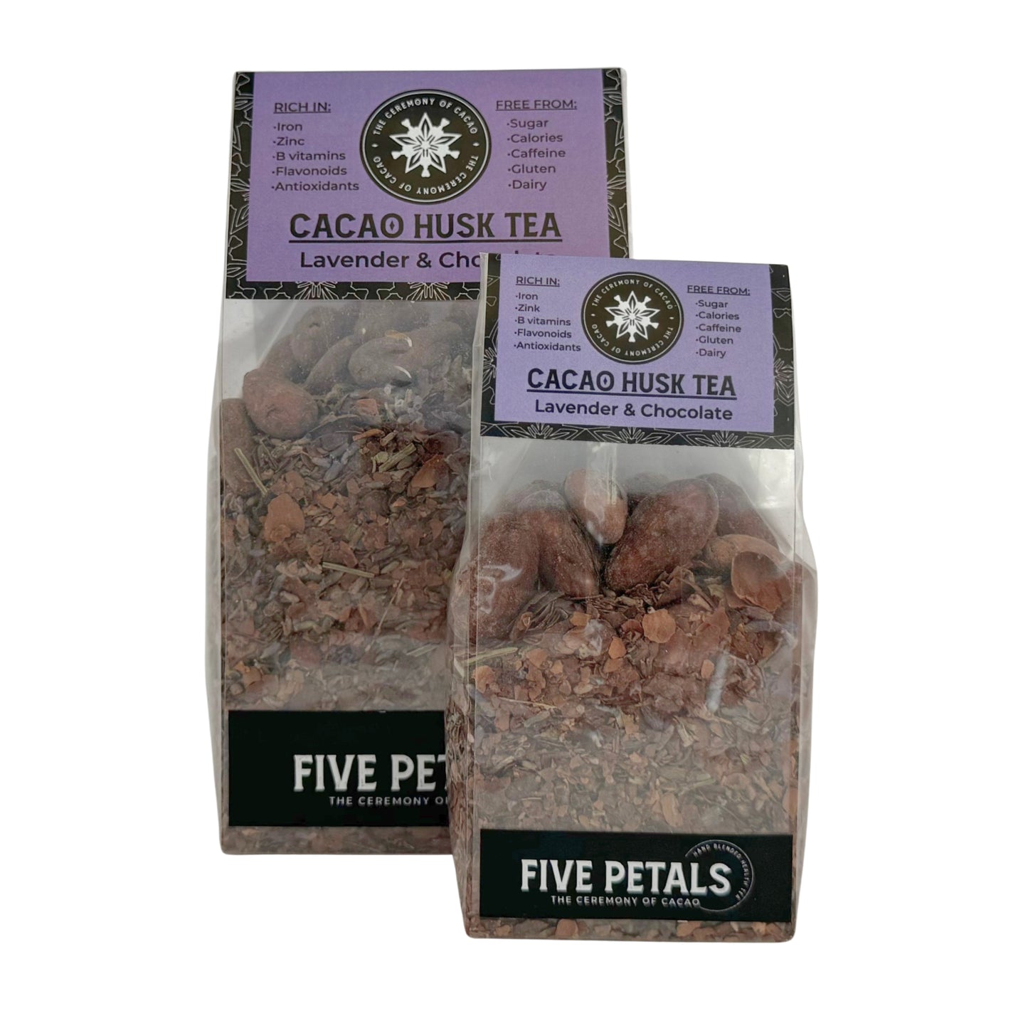Lavender & Chocolate Cacao Husk Tea