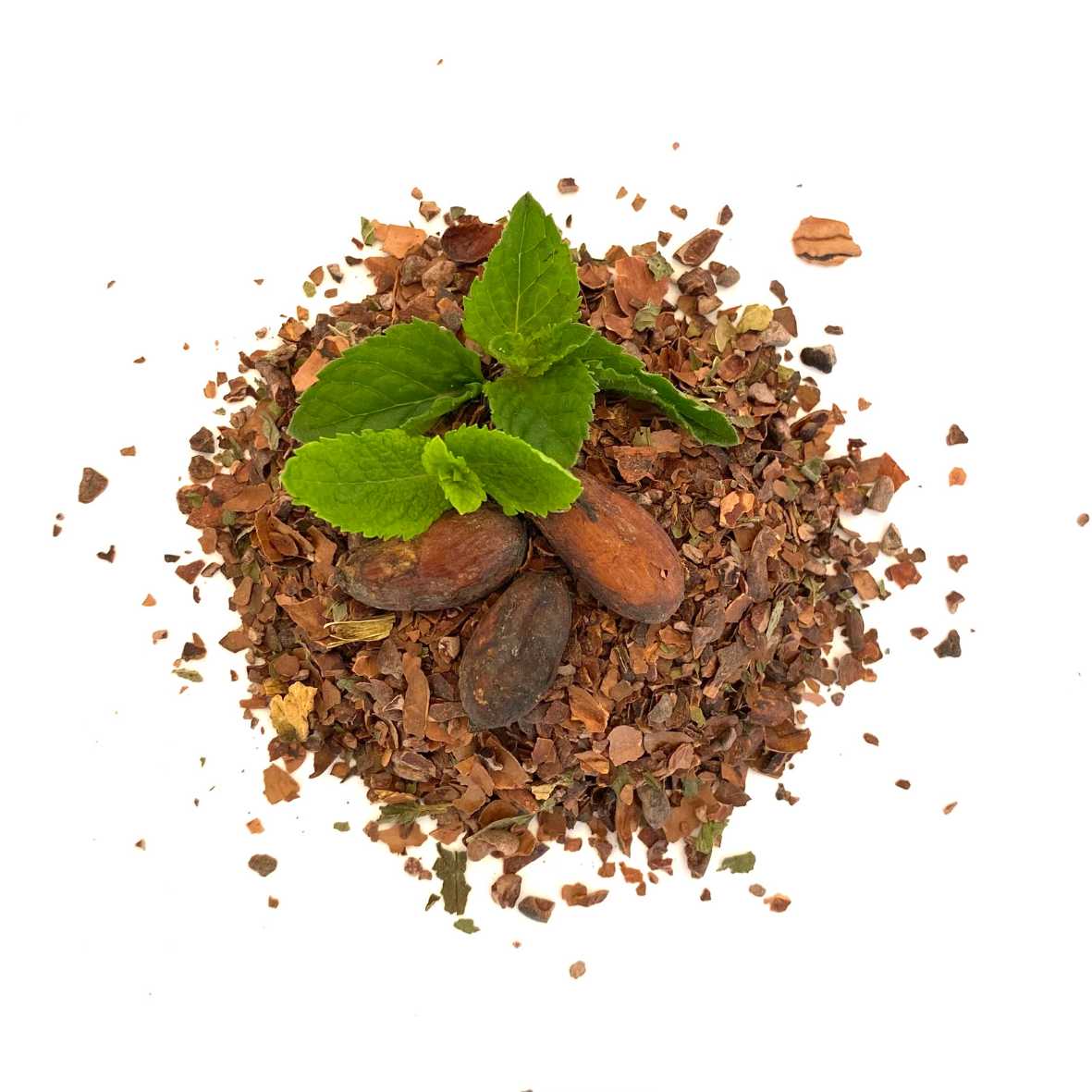 Invigorating Choc-Mint Cacao Tea